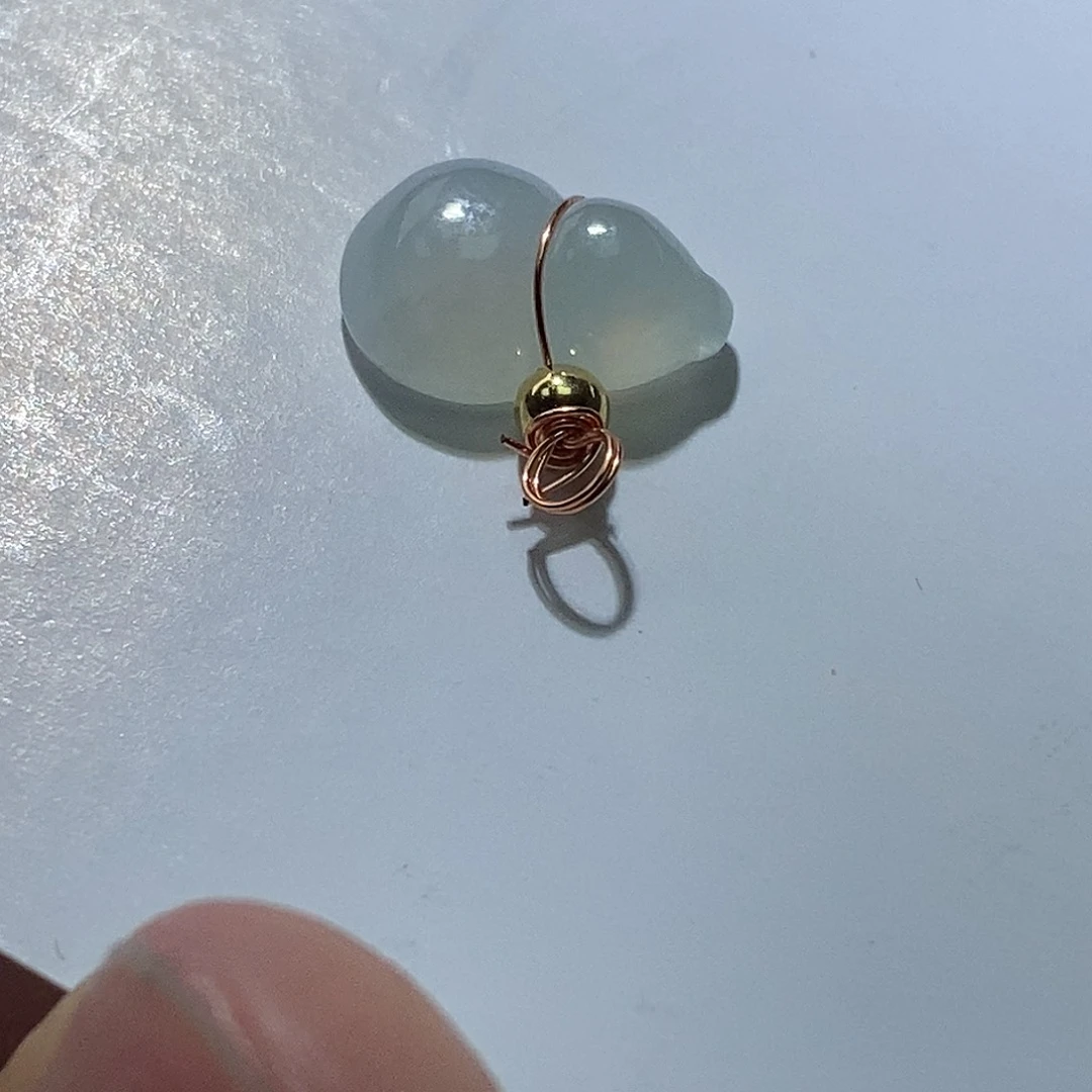 翡翠未镶嵌颈饰天然