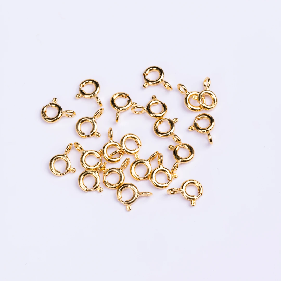 925银银制品 【S925银系列】S925银万能弹簧扣（多样性发货一件）