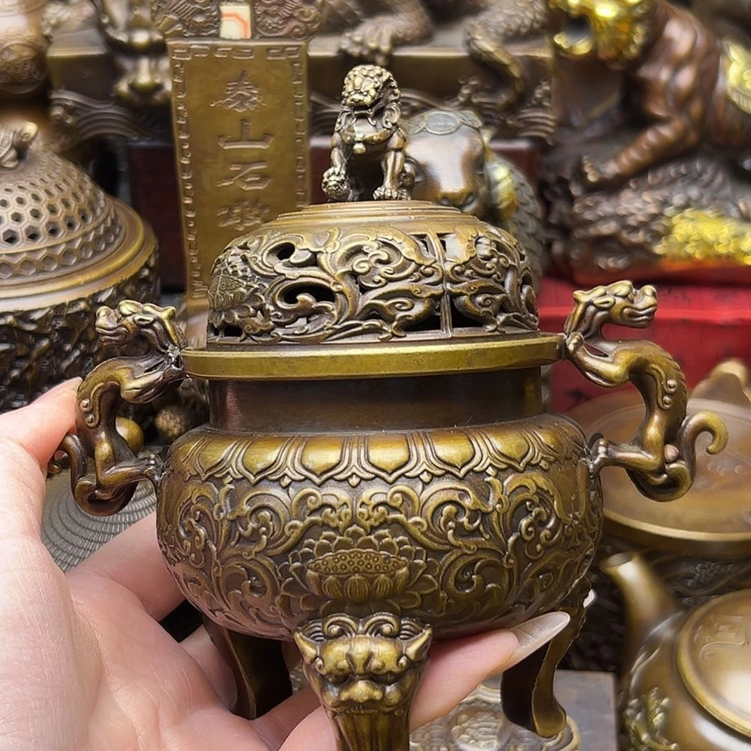 精美铜器点击下单