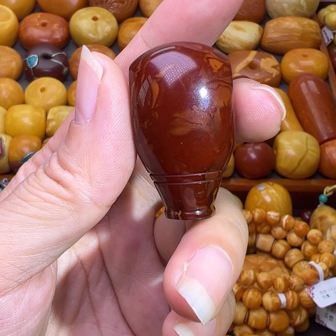 蜜蜡未镶嵌珠宝奇石沁色花蜡21加三通