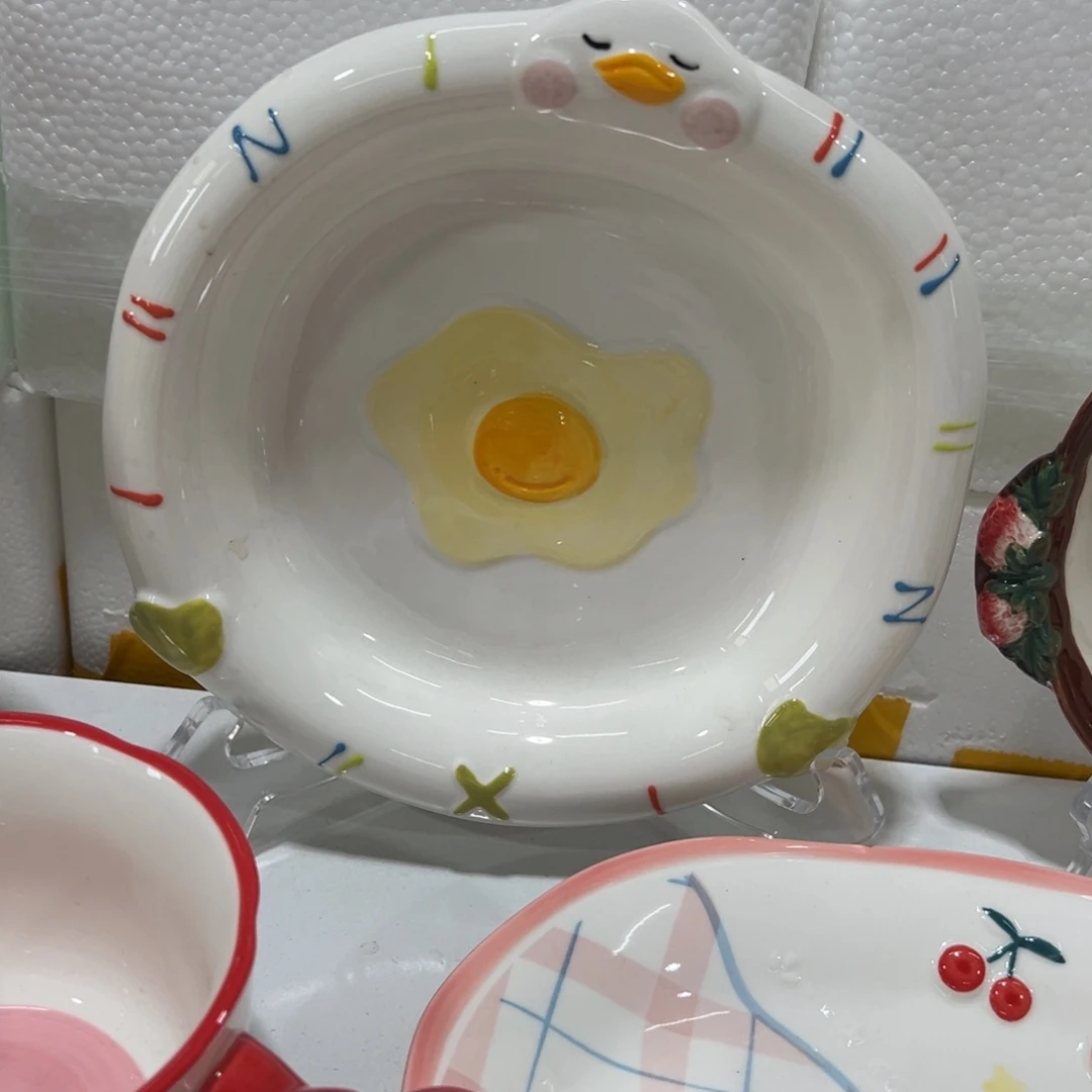 摆件高端陶瓷釉下彩正品！