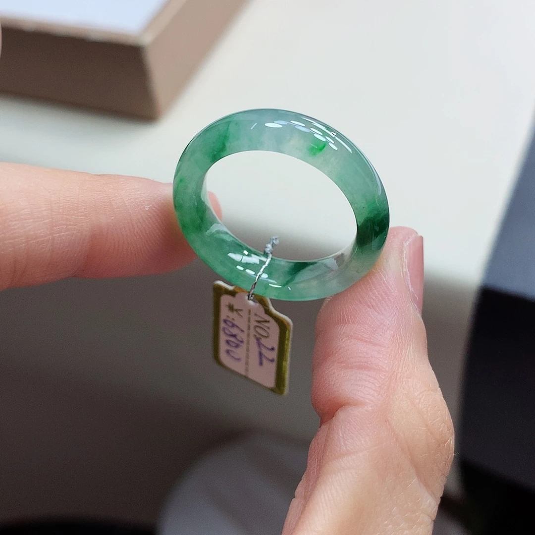 翡翠戒指未镶嵌22号