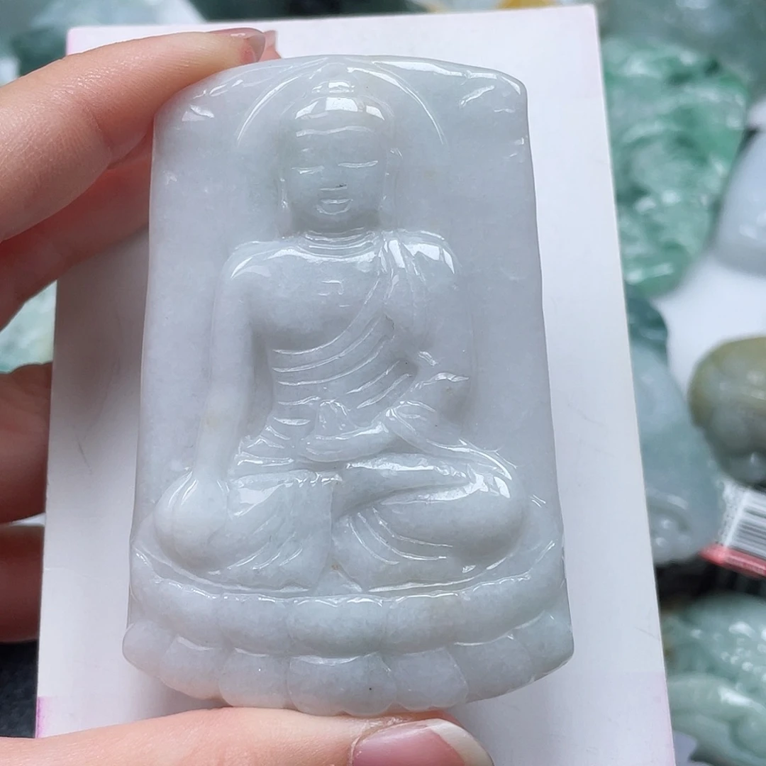 翡翠未镶嵌吊坠(不含链)翡翠