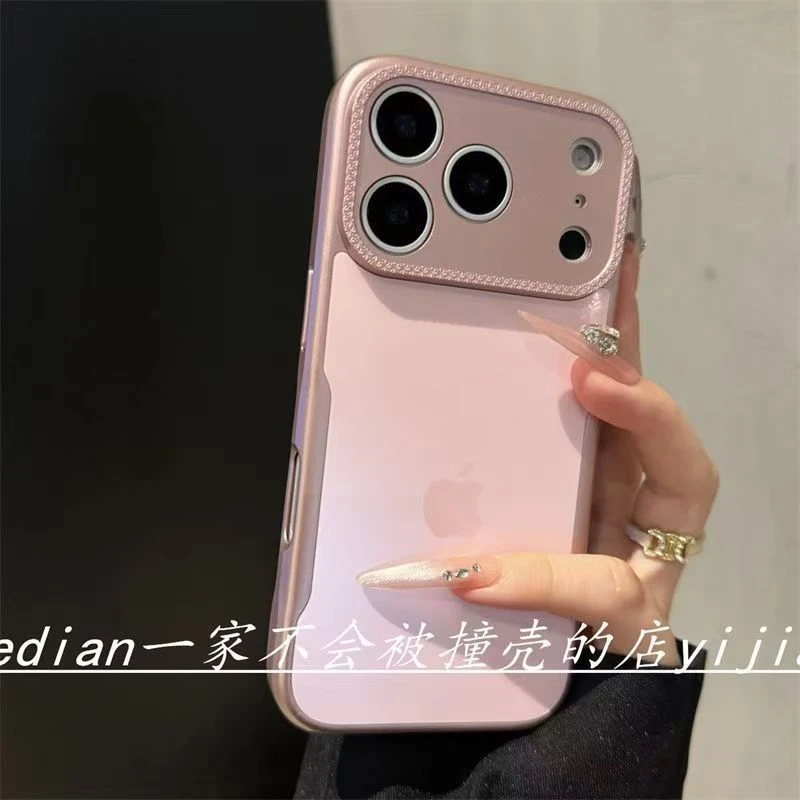 适用iPhone17pro手机壳苹果17promax肤感磨砂超薄镜头全包防摔17