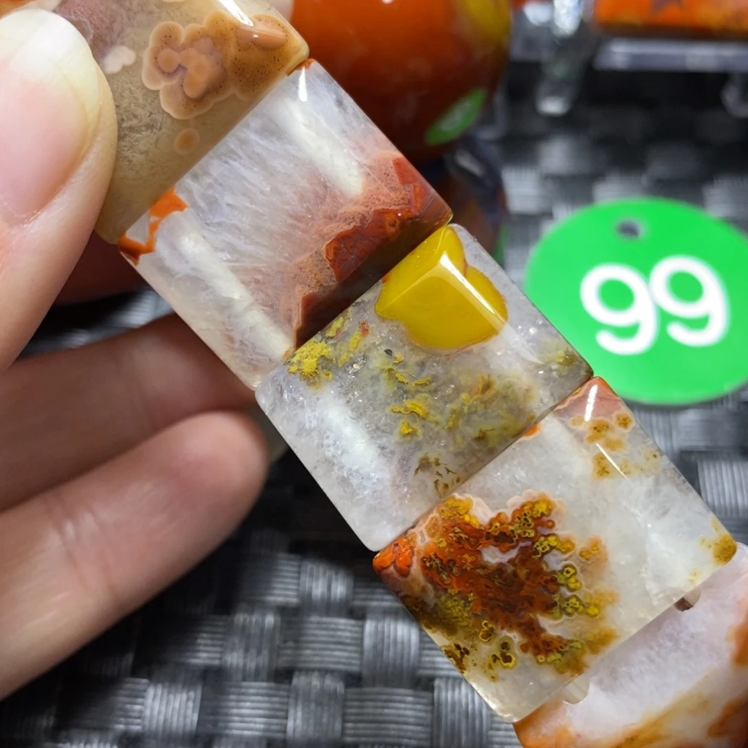 未镶嵌颈饰玛瑙/玉髓游*