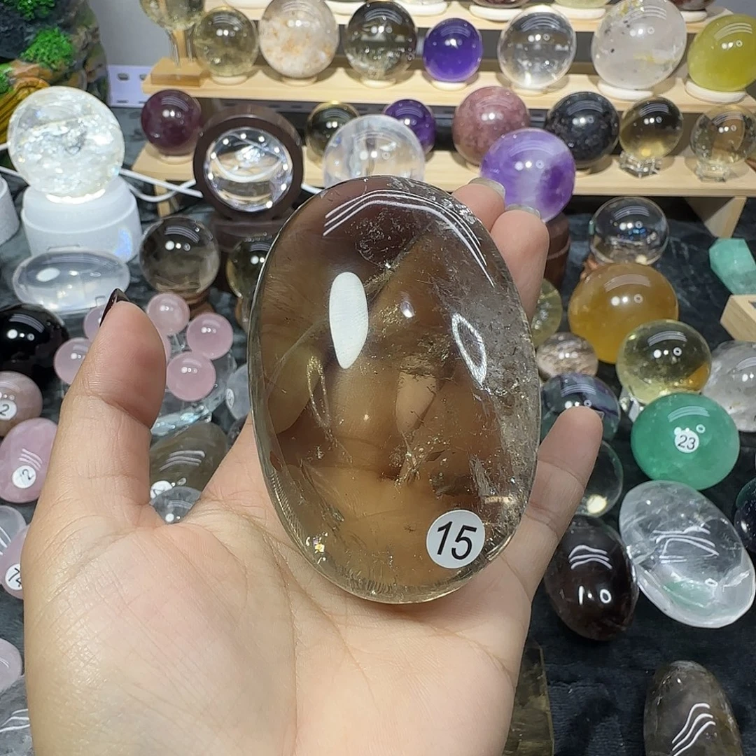 有***夏水晶未镶嵌珠宝半成品15