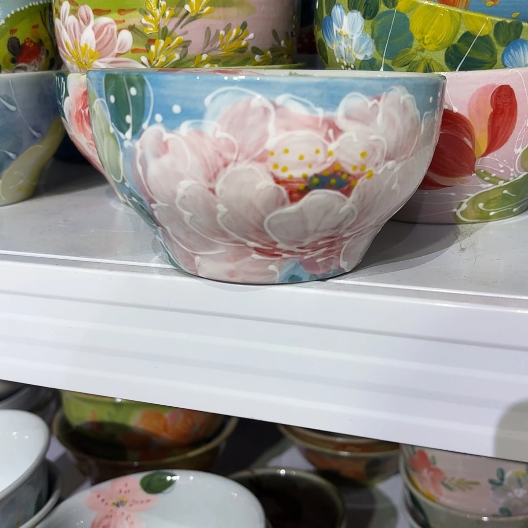 景德镇手绘高温釉下彩陶瓷茶具