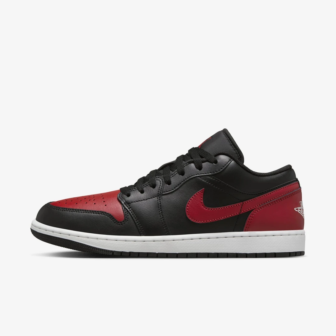 Air Jordan 1 Low AJ1 黑红 低帮 复古篮球鞋 553558-067