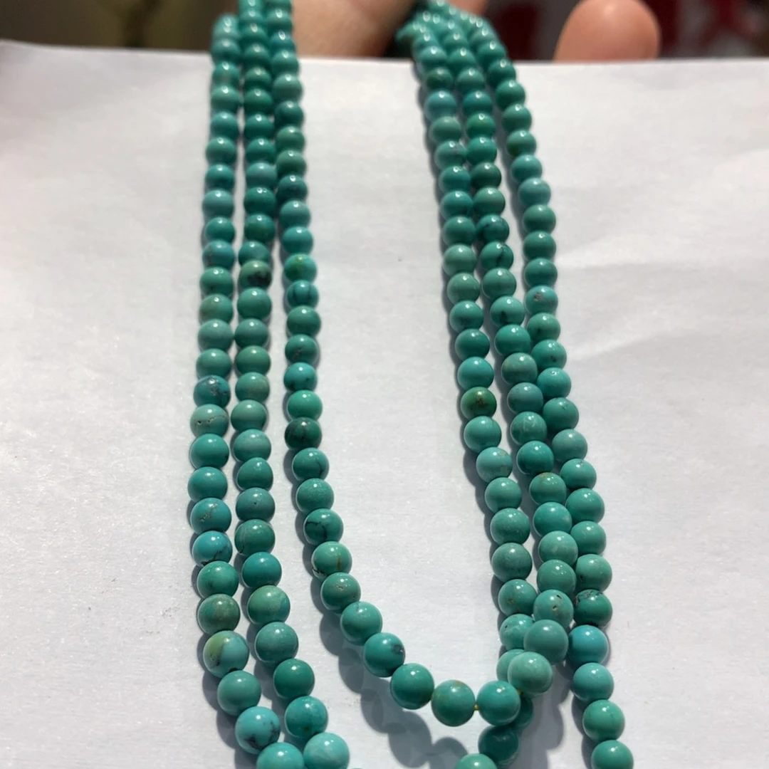 未镶嵌绿松石长链