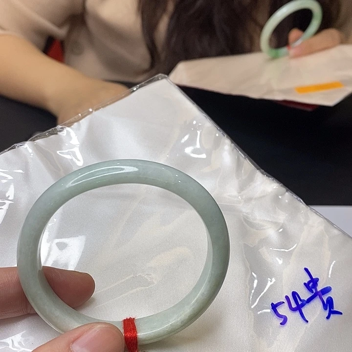 翡翠未镶嵌手镯天然缅甸翡翠A货手镯52圈以下