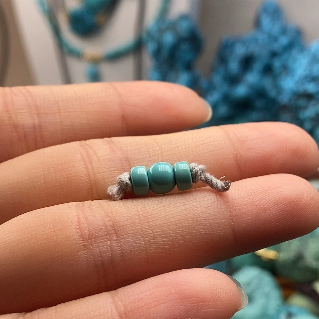 绿松石未镶嵌珠宝半成品