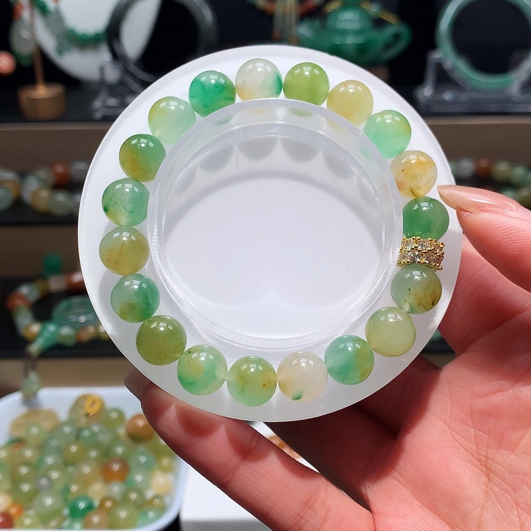 石英质玉合金手链