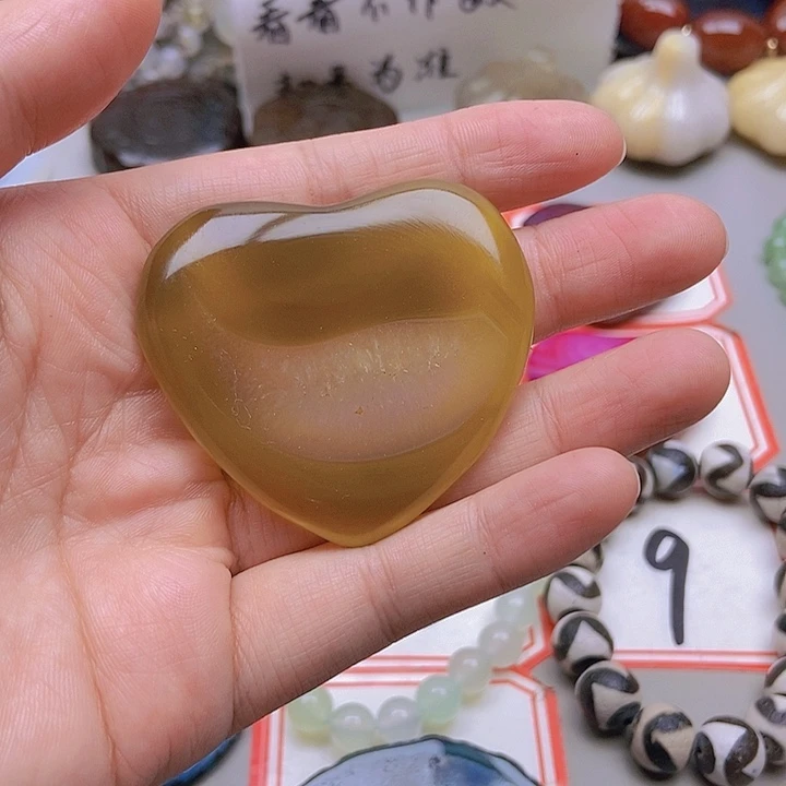 【闪购商品】未镶嵌玛瑙/玉髓珠宝半成品寒*月