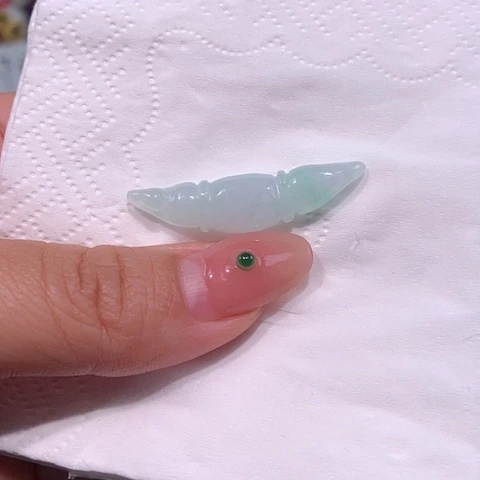 颈饰未镶嵌翡翠偶节