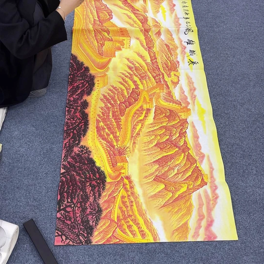 国国画作品小姐姐放漏…