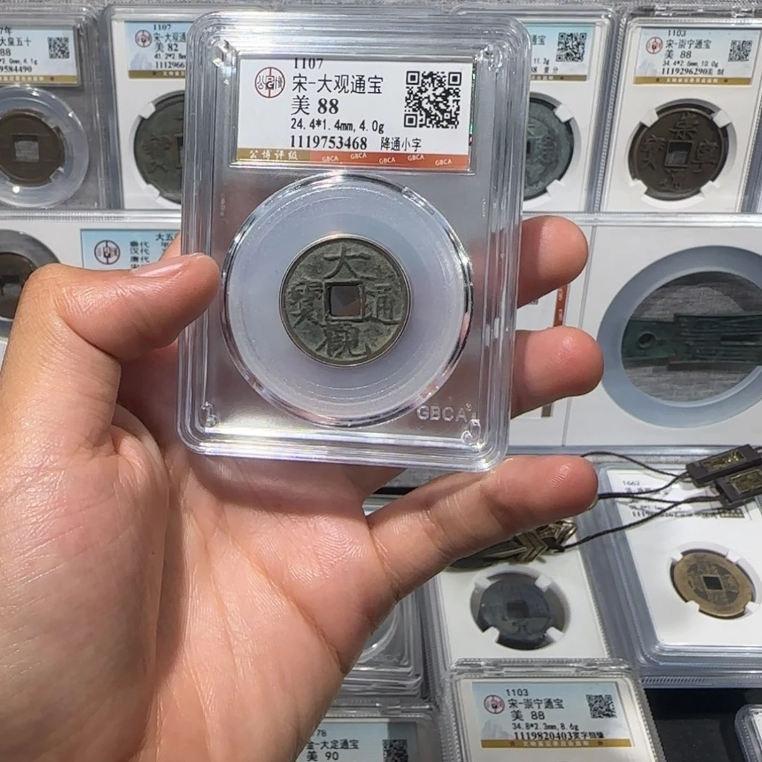 铜大观通宝 保真包老 福利。