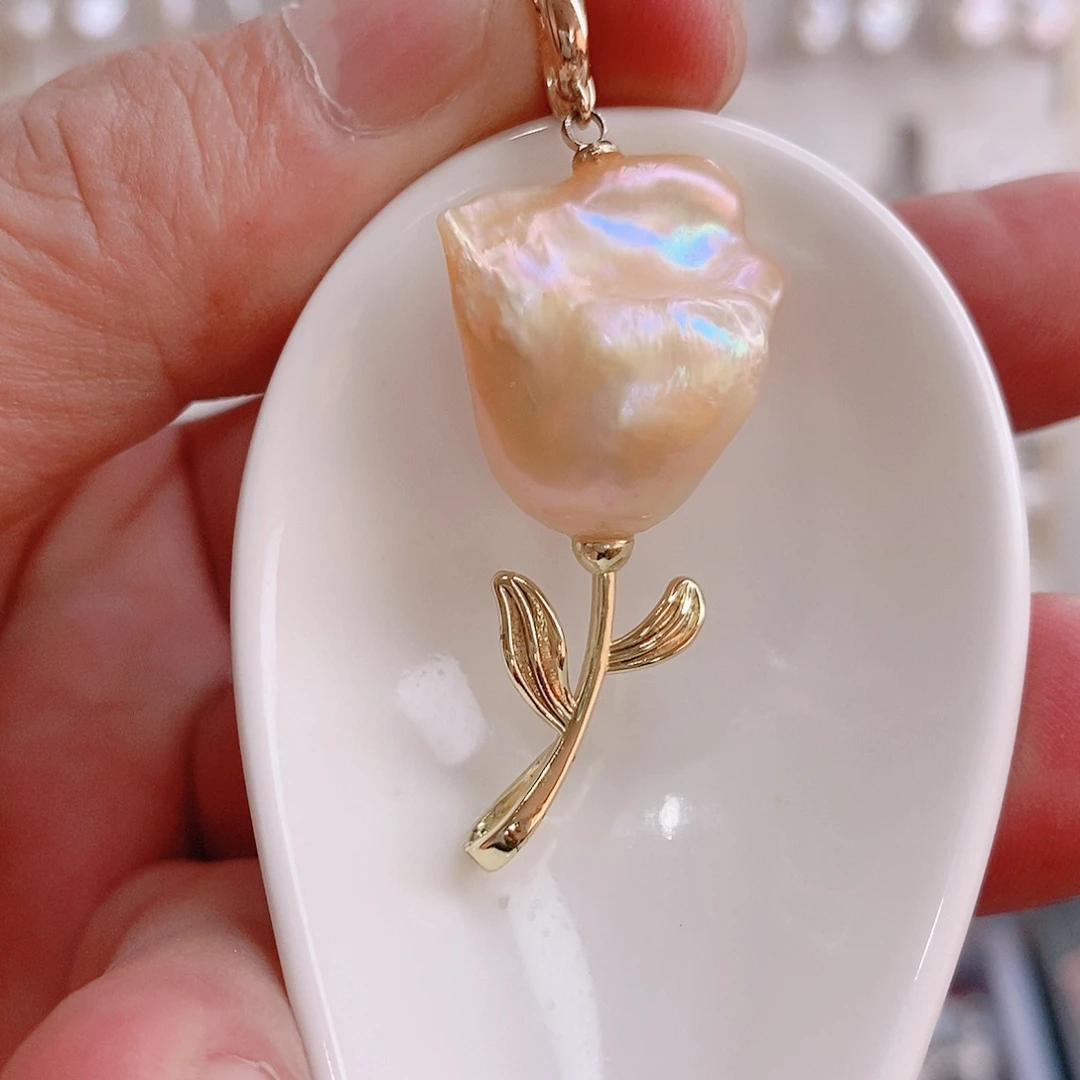 淡水珍珠未镶嵌颈饰