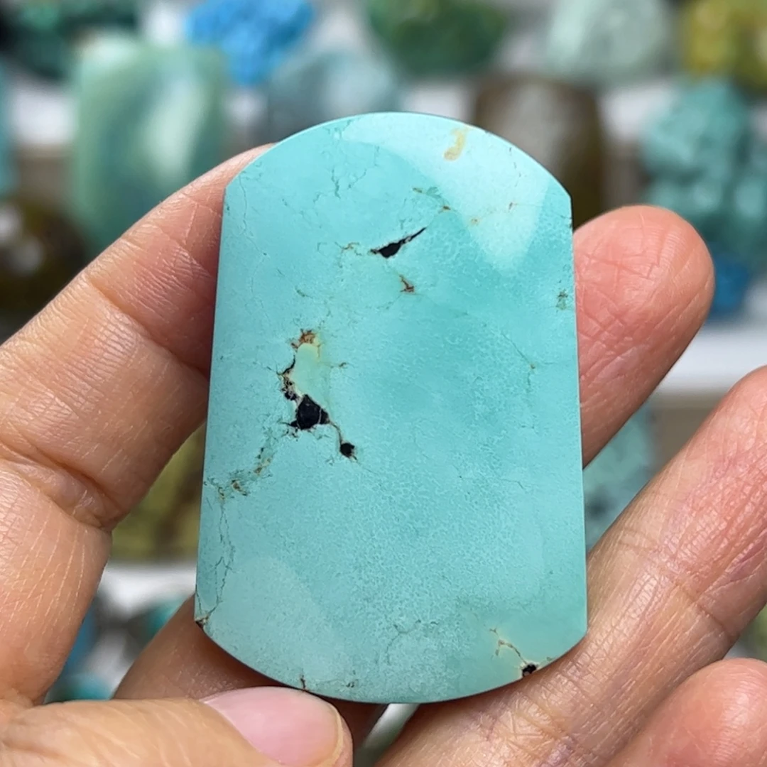 绿松石未镶嵌天然原矿绿松石