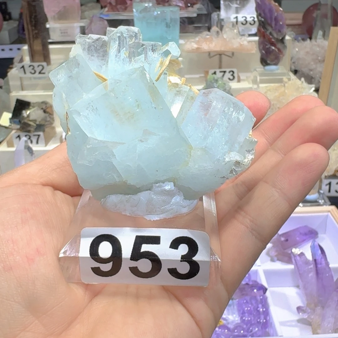 海蓝宝石裸石巴基斯坦