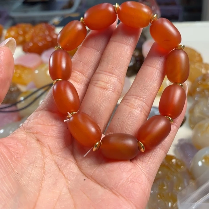 玛瑙/玉髓未镶嵌吊坠(不含链)