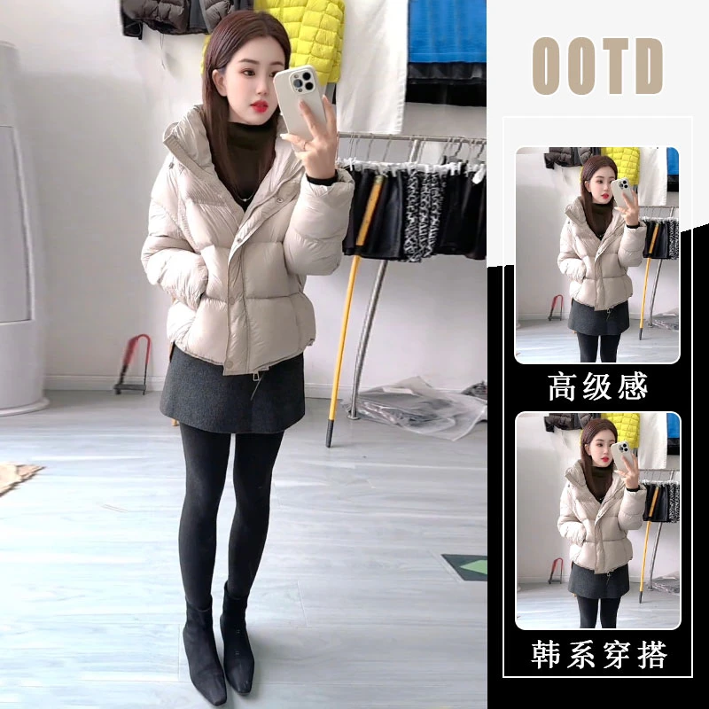 棉袄女款2025新款棉衣短款冬季加厚穿搭外套超好看小个子时尚棉服