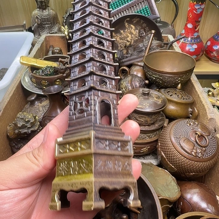 铜器办公室茶室摆件