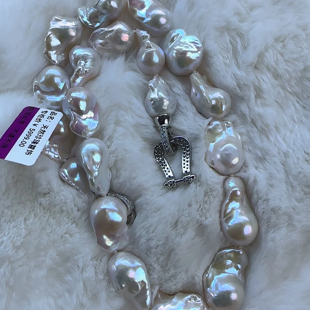 未镶嵌定制项链多样性发货发其一708淡水珍珠