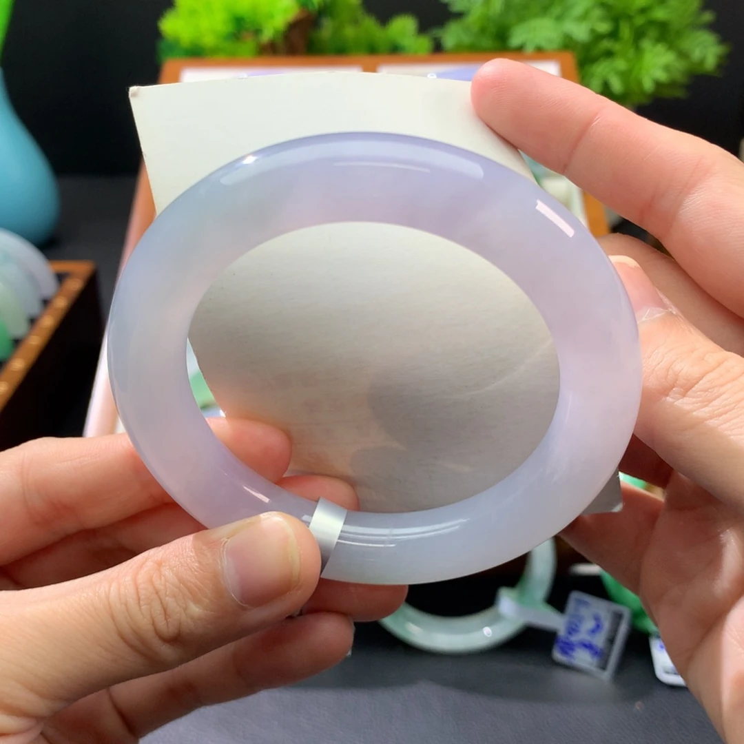 翡翠未镶嵌手镯闪购 19