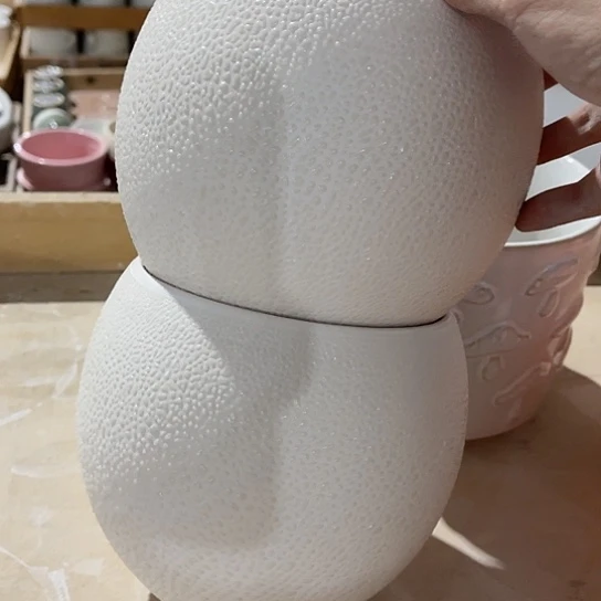 多肉绿植陶瓷花盆，有孔