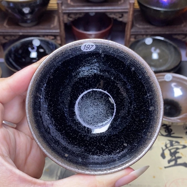 茶盏建窑建盏主人杯