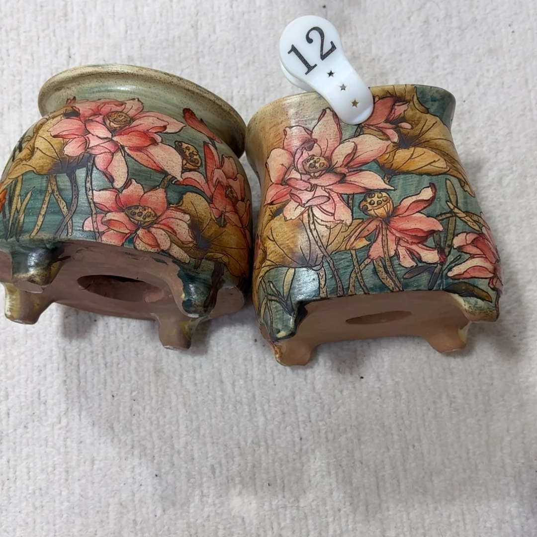 梦***瑶紫砂花盆陶瓷多肉花盆精品