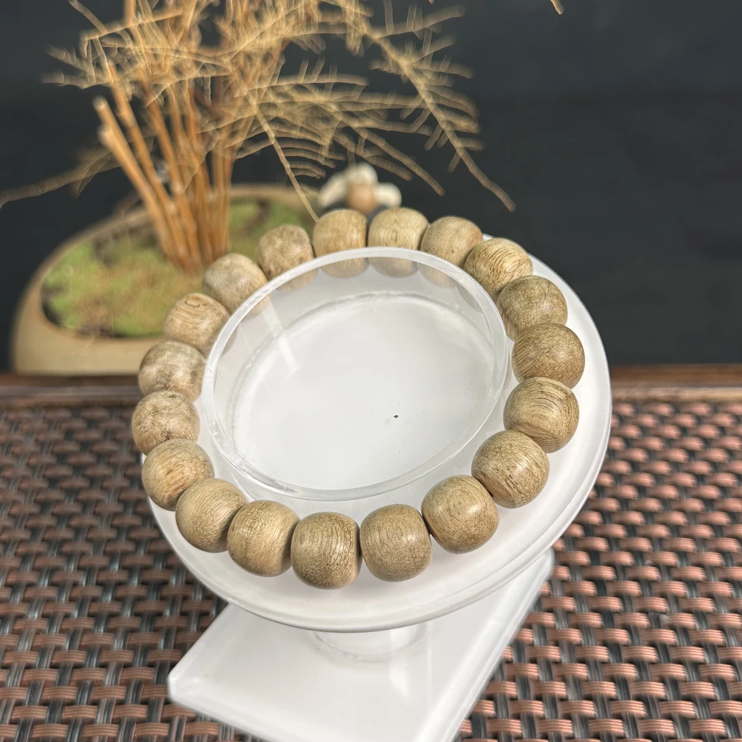 ZYCX-1633 柬埔寨1.0鼓珠手串8.35g 约：11mm*19颗
