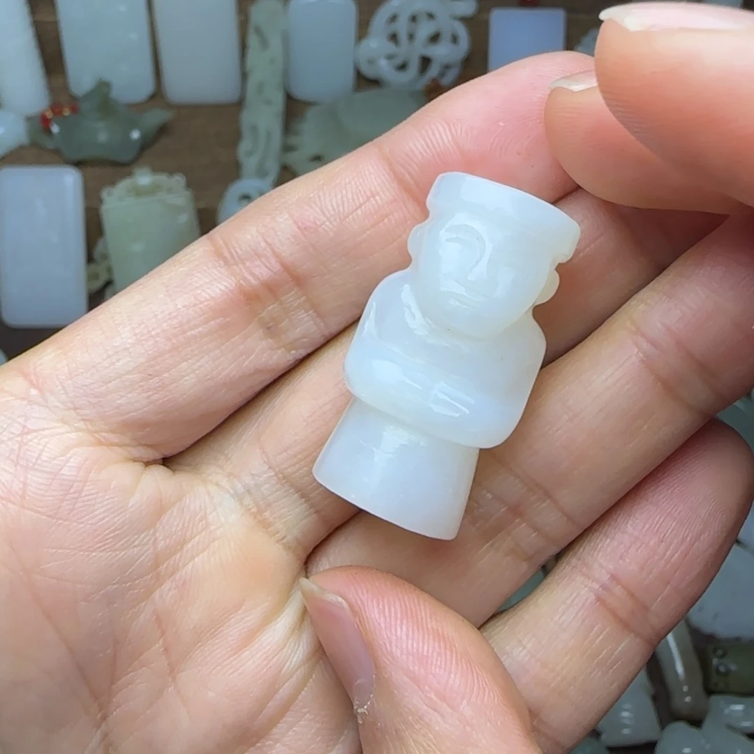 和田玉挂件未镶嵌