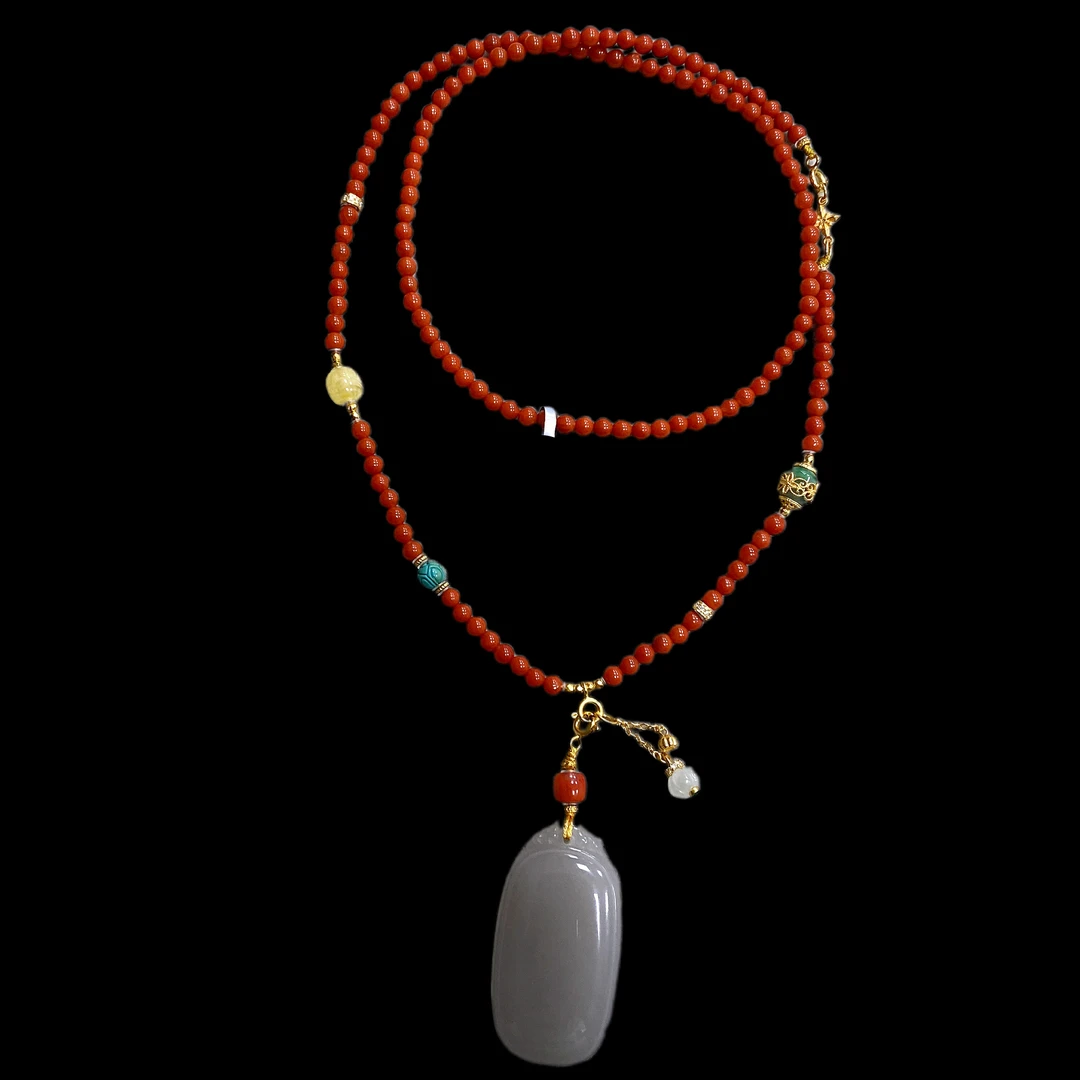 N3798南红项链多样性发一