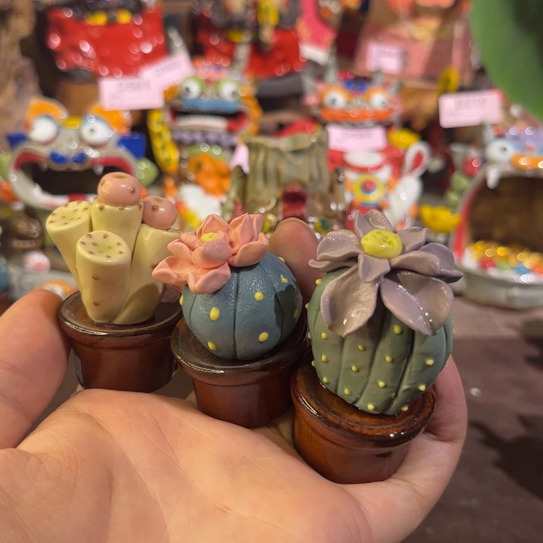 泥塑纯手工茶宠摆件