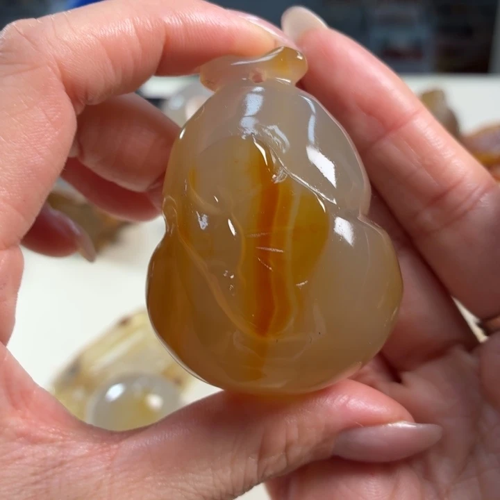 玛瑙/玉髓吊坠(不含链)未镶嵌