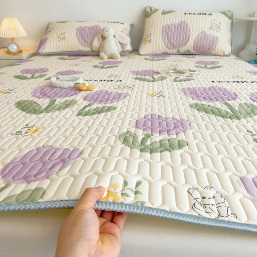 乳胶凉席冰丝凉席子2025新款高档A类单人床上凉席夏天学生宿舍