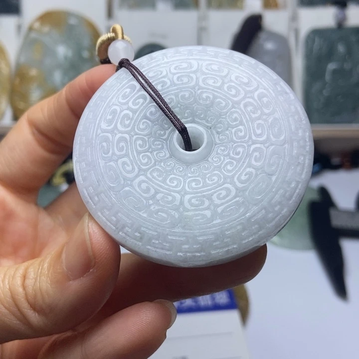 翡翠未镶嵌挂件翡翠