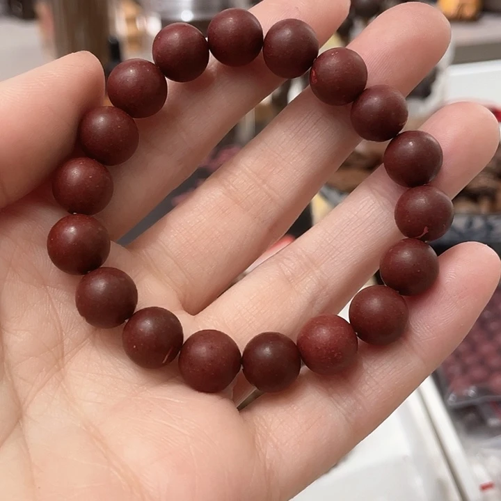 泥塑合香珠红麝1.0单圈