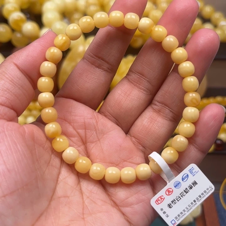 琥珀未镶嵌珠宝奇石M10号6.8+