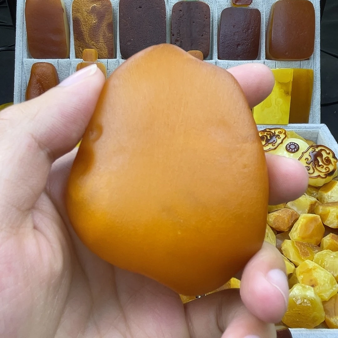 定制蜜蜡未镶嵌天然蜜蜡