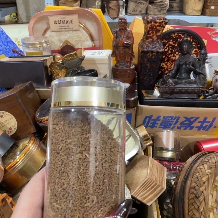 盖碗茶松紧的味道也很好
