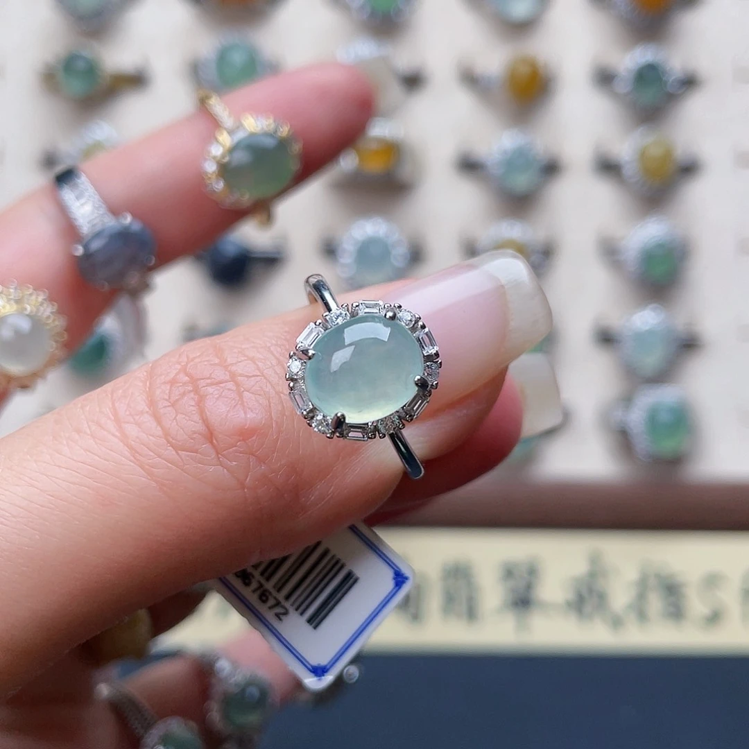 翡翠戒指未镶嵌戒指