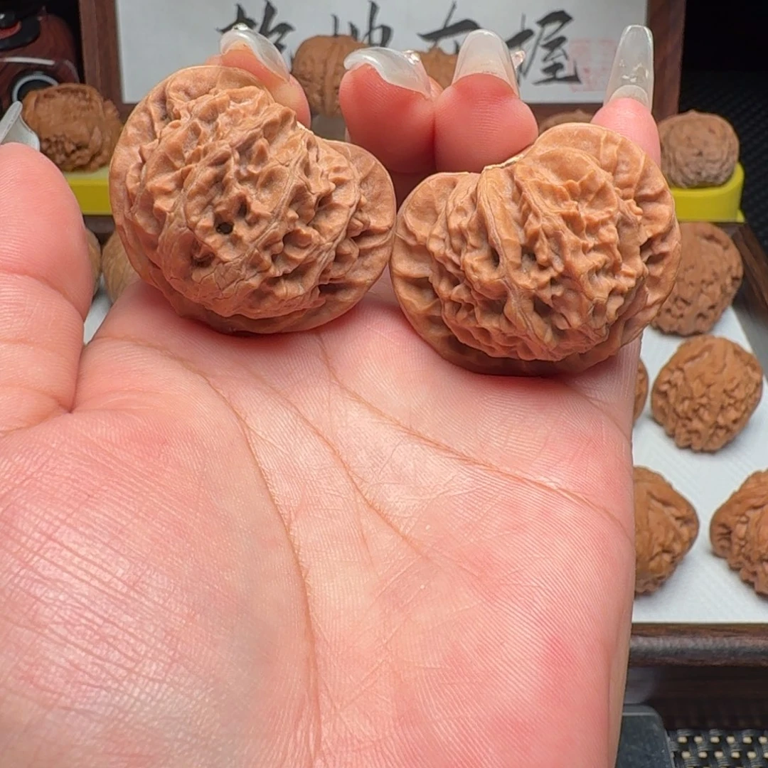 文玩核桃吊坠全品无修白茬宫灯39尺