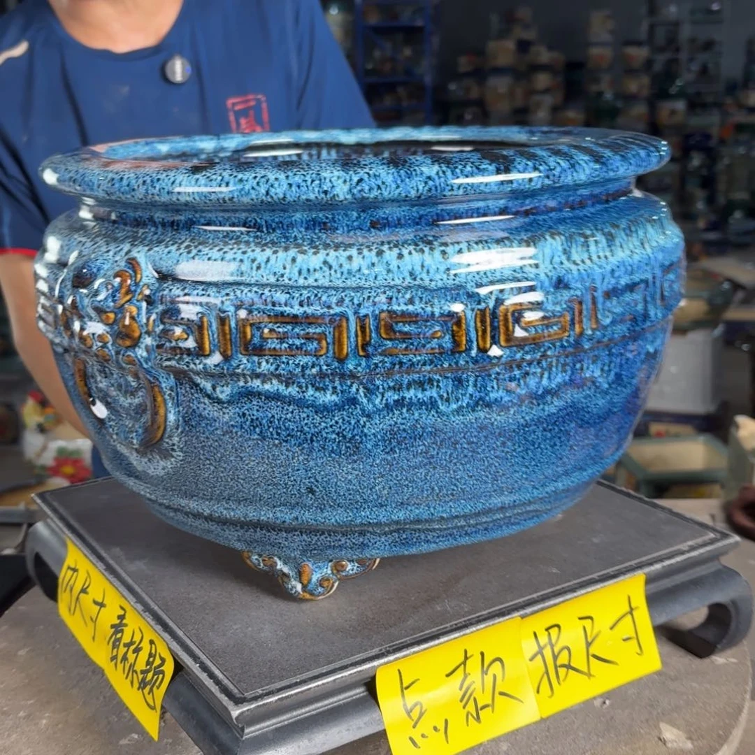 一风堂石湾花盆 内26*17