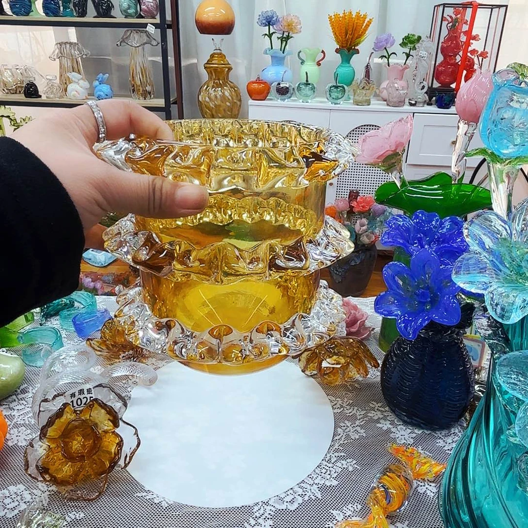 琉璃花瓶花器艺术品