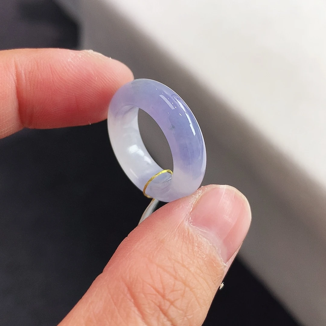 翡翠未镶嵌戒指8-9号