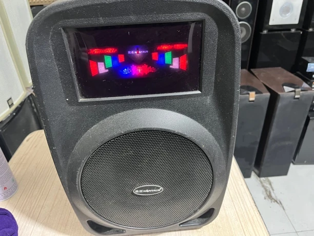 二手 户外8寸拉杆音响 (带蓝牙功能)成色如图