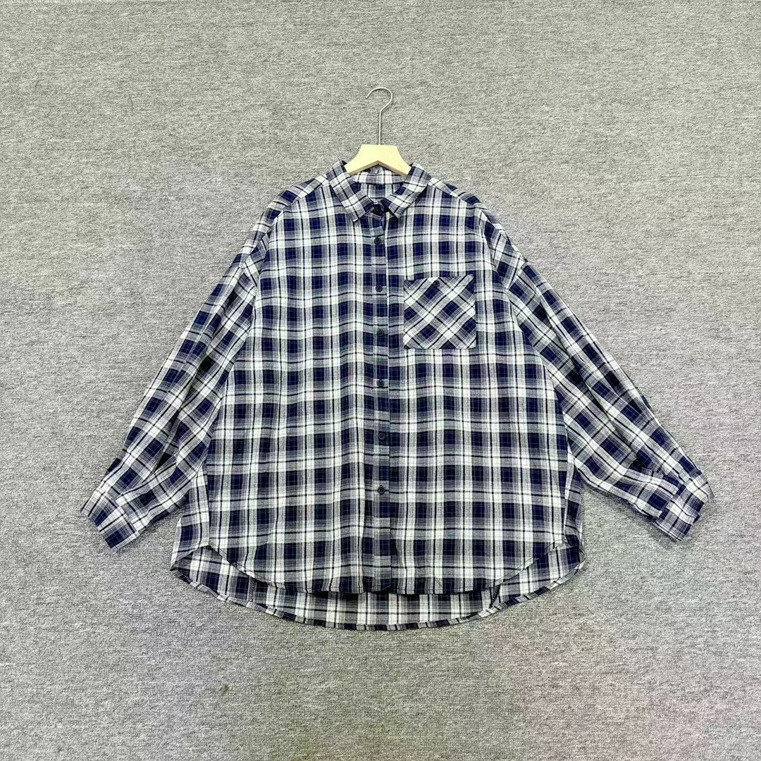 JW/静稳2025新品设计感宽松减龄时尚休闲小众减龄衬衣5551918