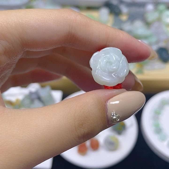 翡翠散珠天然缅甸翡翠A货